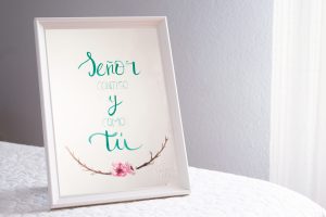 Lámina Contigo y como tú