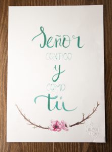 Lámina Contigo y como tú - Imagen 2