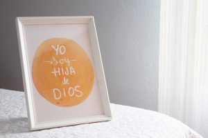 Lámina Yo soy hija de Dios