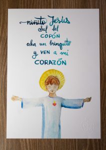 Lámina Niñito Jesús - Imagen 2