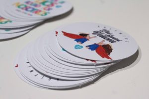 Pegatina de vinilo "Los Santos vencen" - Imagen 2