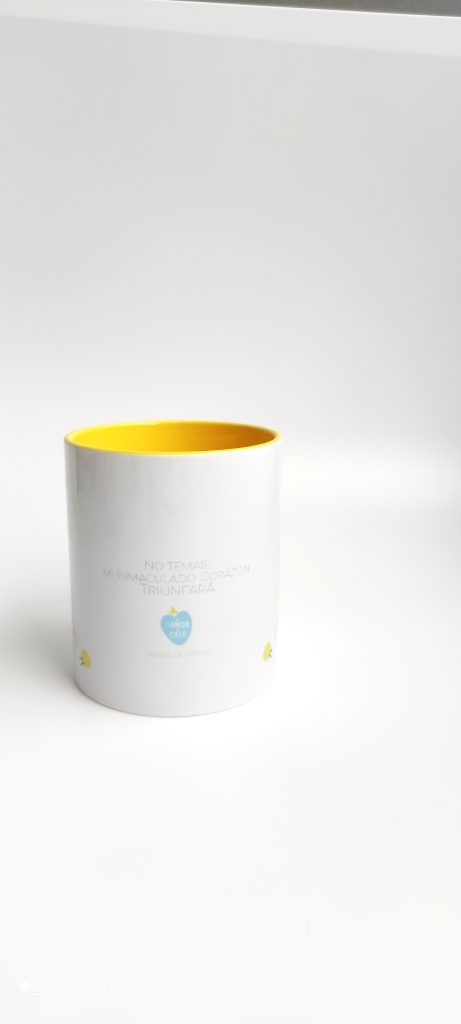 Taza V. Fátima - Mi inmaculado corazón triunfará - Imagen 2