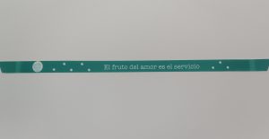 Pulsera El fruto del amor es el servicio - Imagen 4