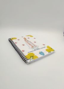 Cuaderno con espiral Virgen de Fátima