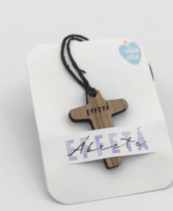 Cruz de madera "EFETTÁ" - Imagen 2