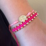 Pulsera bolitas plata 925 - Imagen 2