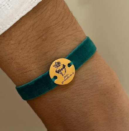 pulsera sagrado corazón aleación Pulsera Sagrado Corazón aleación - Imagen 1